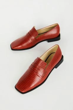 Intentionally Blank OHARA LOAFER Crimson SHOES