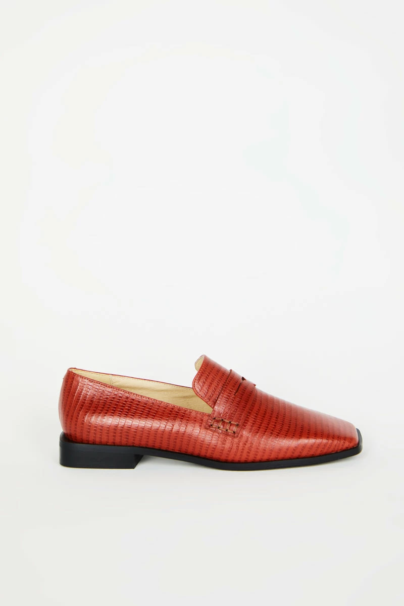 Intentionally Blank OHARA LOAFER Crimson SHOES 7 Intentionally Blank OHARA LOAFER Crimson SHOES