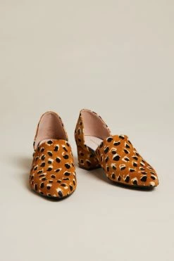 Intentionally Blank PERF-HI HEEL Tan Cheetah SHOES