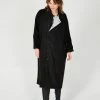 Intentionally Blank PETERS TRENCH BLACK GARMENTS