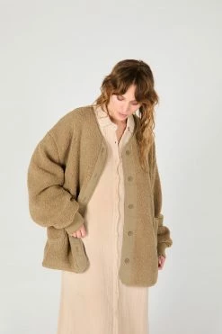 Intentionally Blank GARMENTS REED COAT BROWN