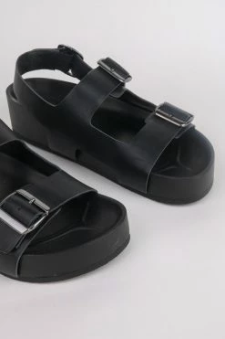 Intentionally Blank EXXY FLATFORM SANDAL Black 9 Intentionally Blank EXXY FLATFORM SANDAL Black