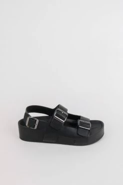 Intentionally Blank EXXY FLATFORM SANDAL Black 11 Intentionally Blank EXXY FLATFORM SANDAL Black