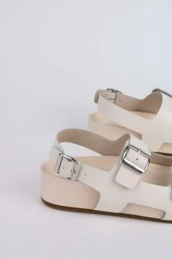 Intentionally Blank NEW SHOES EXXY FLATFORM SANDAL Cream