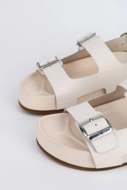 Intentionally Blank NEW SHOES EXXY FLATFORM SANDAL Cream