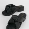 Intentionally Blank ROMI SANDAL Black NEW SHOES