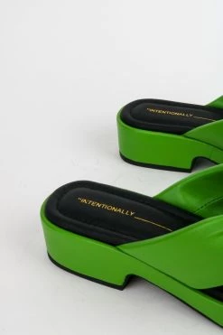 Intentionally Blank ROMI SANDAL Grass NEW SHOES