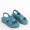 Intentionally Blank STARRY FLATFORM SANDAL Marine