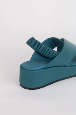 Intentionally Blank STARRY FLATFORM SANDAL Marine