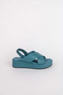 Intentionally Blank STARRY FLATFORM SANDAL Marine