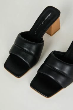 Intentionally Blank TABBI HEEL Black NEW ARRIVALS