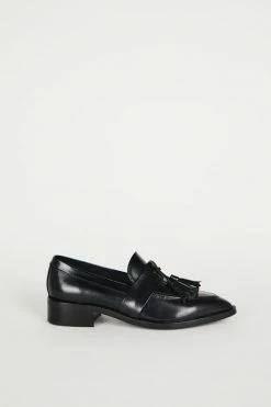 Intentionally Blank SHOES TRIM LOAFER Black