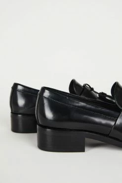 Intentionally Blank SHOES TRIM LOAFER Black