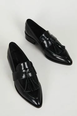 Intentionally Blank SHOES TRIM LOAFER Black