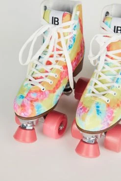 Intentionally Blank TRIPPY ROLLER SKATE Yellow Tie Dye IB ROLLER SKATES 9 Intentionally Blank TRIPPY ROLLER SKATE Yellow Tie Dye IB ROLLER SKATES
