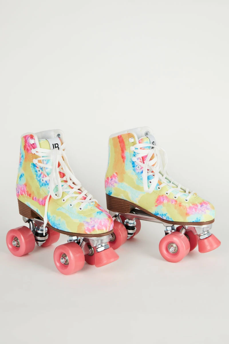 Intentionally Blank TRIPPY ROLLER SKATE Yellow Tie Dye IB ROLLER SKATES 4 Intentionally Blank TRIPPY ROLLER SKATE Yellow Tie Dye IB ROLLER SKATES