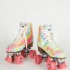 Intentionally Blank TRIPPY ROLLER SKATE Yellow Tie Dye IB ROLLER SKATES 2 Intentionally Blank TRIPPY ROLLER SKATE Yellow Tie Dye IB ROLLER SKATES