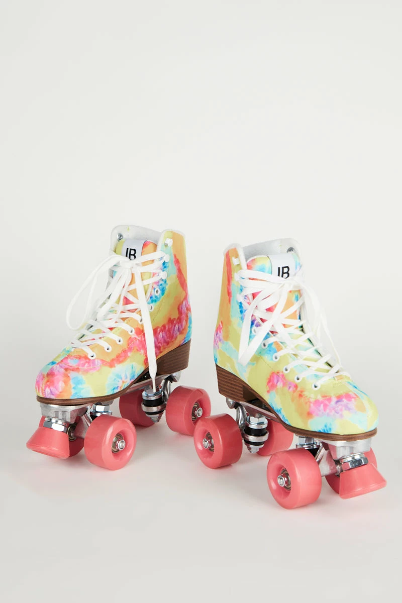 Intentionally Blank TRIPPY ROLLER SKATE Yellow Tie Dye IB ROLLER SKATES 3 Intentionally Blank TRIPPY ROLLER SKATE Yellow Tie Dye IB ROLLER SKATES