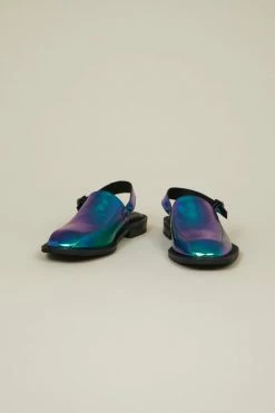 Intentionally Blank TRIP SLIP ON Hologram SHOES