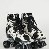 Intentionally Blank IB ROLLER SKATES WHIP IT ROLLER SKATE Black Moo