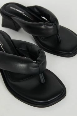 Intentionally Blank WHITMAN HEELED SANDALS Black NEW ARRIVALS