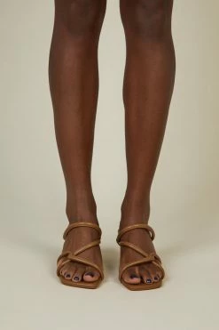 Intentionally Blank WILLOW HEELED SANDAL Toffee