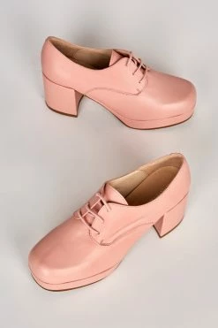 Intentionally Blank ALBANY PLATFORM OXFORD Pink SHOES