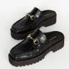 Intentionally Blank KOWLOON LOAFER MULE Black