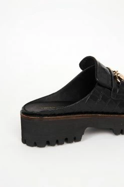 Intentionally Blank KOWLOON LOAFER MULE Black 12 Intentionally Blank KOWLOON LOAFER MULE Black