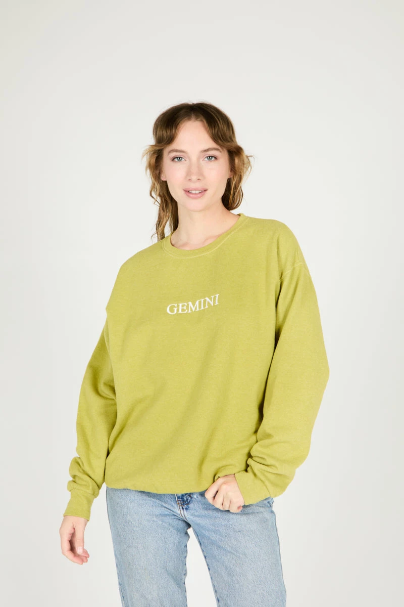 Intentionally Blank GARMENTS GEMINI ZODIAC PULLOVER 3 Intentionally Blank GARMENTS GEMINI ZODIAC PULLOVER