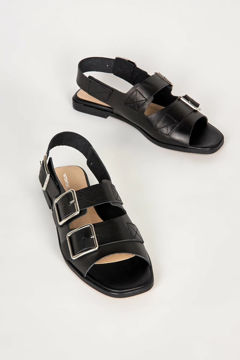 Intentionally Blank NEW ARRIVALS JIJI SANDAL Black 3 Intentionally Blank NEW ARRIVALS JIJI SANDAL Black