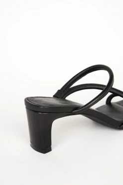 Intentionally Blank WILLOW HEELED SANDAL Black 12 Intentionally Blank WILLOW HEELED SANDAL Black